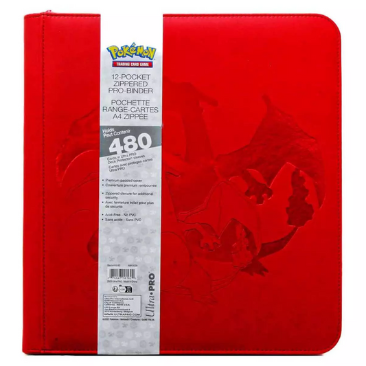 Charizard - 9-Pocket Zippered Elite Series PRO Binder