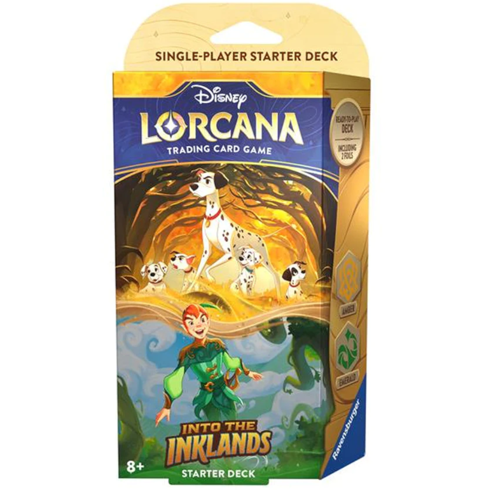 Lorcana Into the Inklands : Starter Deck: Pongo and Peter Pan