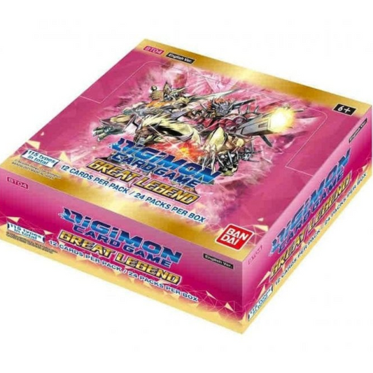 DIGIMON: GREAT LEGEND BOOSTER BOX BT4