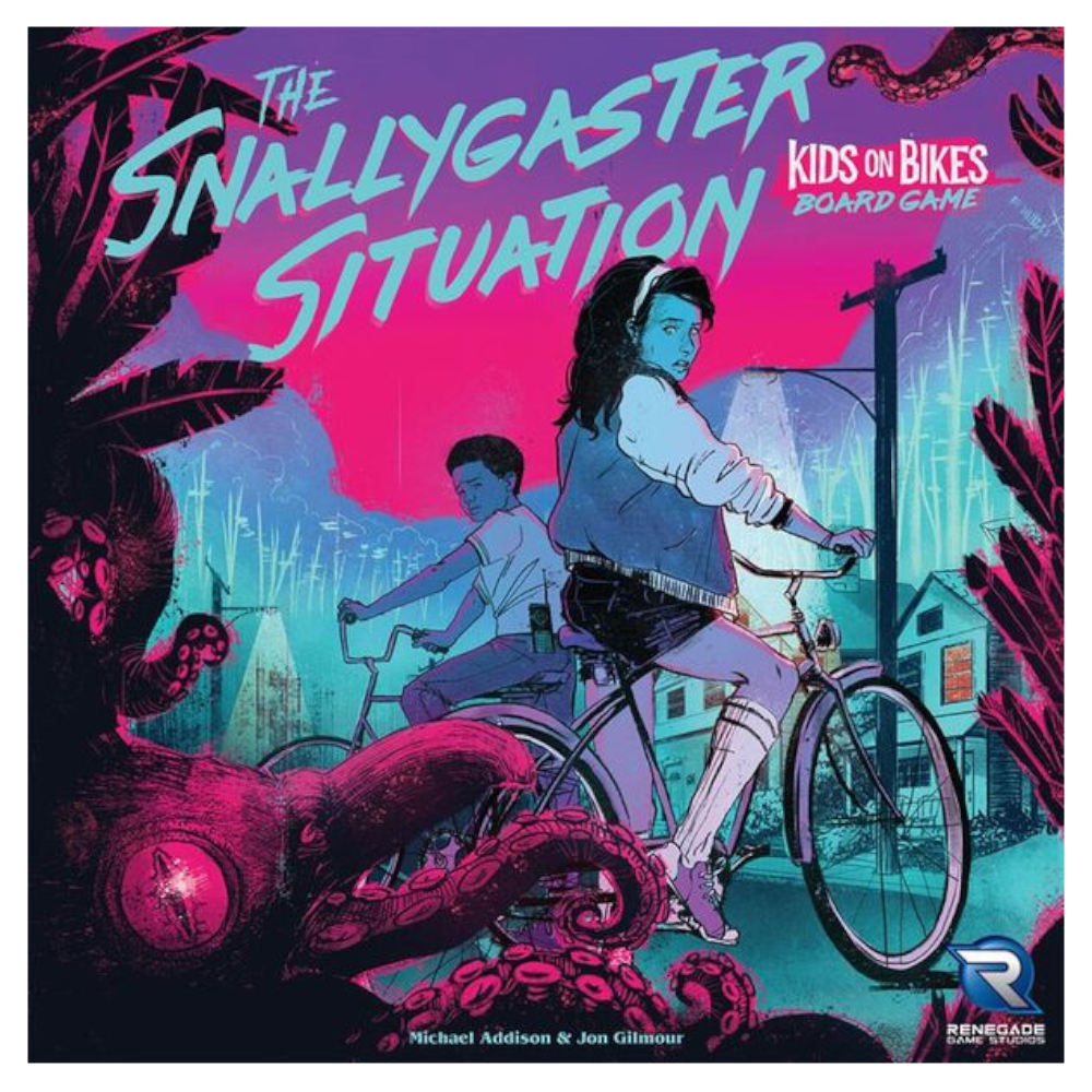 The Snallygaster Situation: Kids on Bikes Board Game